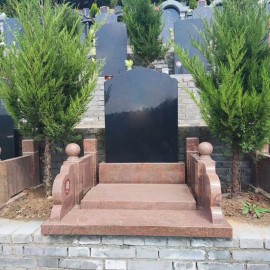 西安市蓝田县白鹿原公墓传统立碑墓型1号