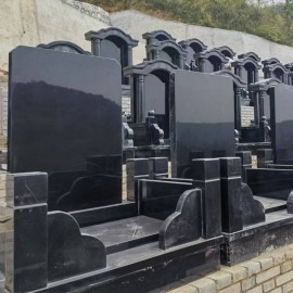 西安市蓝田县白鹿原公墓传统立碑墓型8号