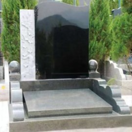 西安市长安区慈恩园公墓传统立碑墓型4号