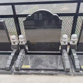 西安市灞桥区霸陵墓园传统立碑墓型4号
