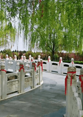 汉皇树葬墓园环境图