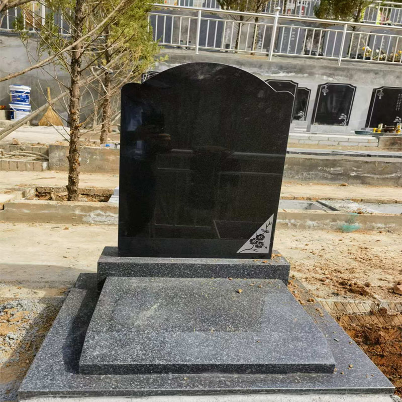 西安市蓝田县白鹿原公墓传统立碑墓型5号