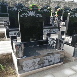 西安市鄠邑区九龙山墓园传统立碑墓型1号