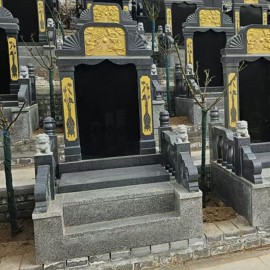 西安市蓝田县白鹿原公墓传统立碑墓型7号