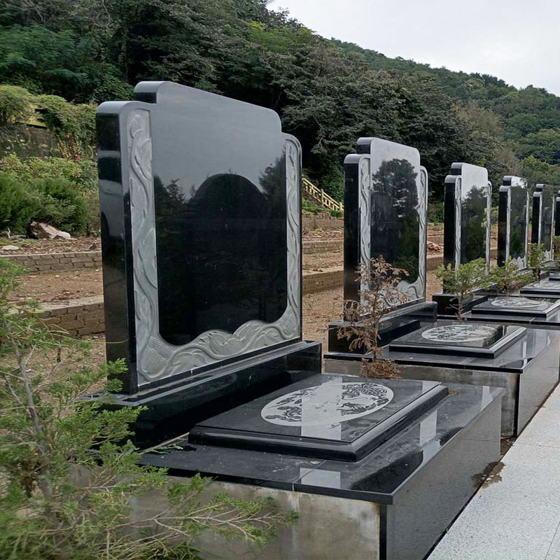 西安市鄠邑区九龙山墓园艺术立碑墓型4号
