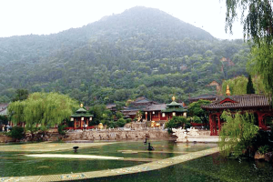 骊山骨灰墓园景观图