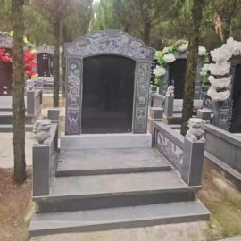 西安市灞桥区高桥墓园传统立碑墓型6号