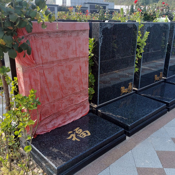 西安殡仪馆骨灰堂传统立碑
