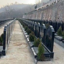 西安市长安区寿阳山墓园传统立碑墓型2号