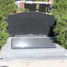 西安市长安区慈恩园公墓传统立碑墓型2号